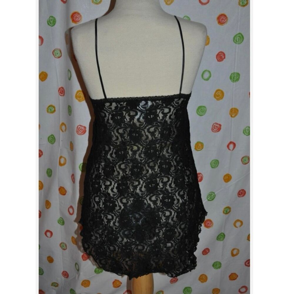 Y2k lace tank top beaded neckline - Picture 5 of 5